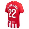 Nogometni Dres Atlético Madrid M.Hermoso 22 Domaći 23/24